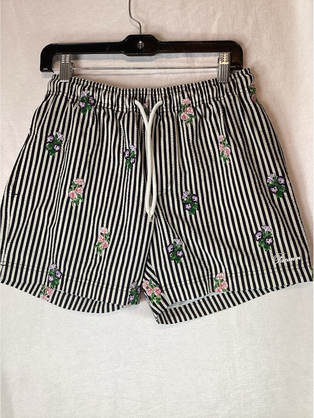 Pacsun Mens M  Swim Trunks With Liner 6" Inseam GUC